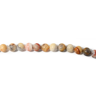 Crazy Lace Agate Bead Strand from Stonebridge Imports