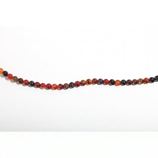 Red Agate Bead Strand (Enhanced) from The Rock Space