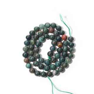 Bloodstone Bead Strand from Stonebridge Imports
