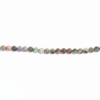 Green African Opal - Round Strand 15" - 6mm from Stonebridge Imports