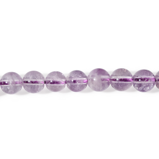 Amethyst Light Purple Round Strand 15" - 6mm from The Rock Space