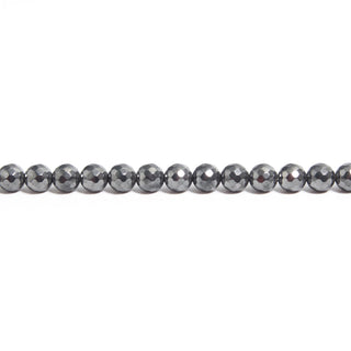 Magnetic Hematite Bead Strand (Synthetic) from The Rock Space