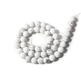 Howlite Bead Strand