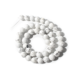 Howlite Bead Strand