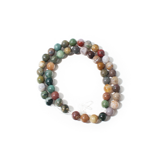 India Agate Bead Strand from Stonebridge Imports