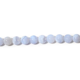 Blue Lace Agate Bead Strand from Stonebridge Imports