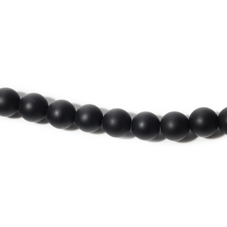 Black Onyx Bead Strand
