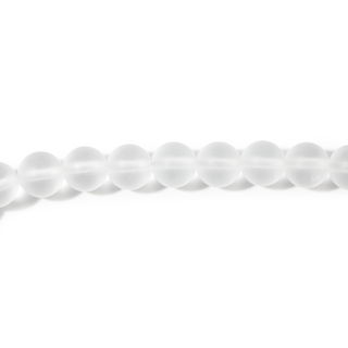 Clear Quartz Bead Strand