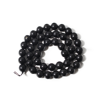 Shungite Bead Strand 15" - 8mm from Stonebridge Imports