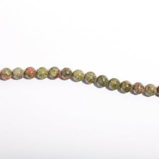 Unakite Bead Strand from The Rock Space