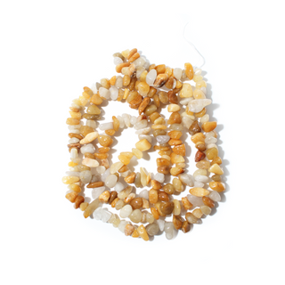 Calcite Yellow Chip Strands - 5mm to 8mm from Stonebridge Imports