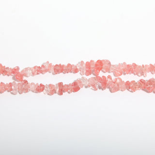 Cherry Quartz Bead Strand (Enhanced) from The Rock Space