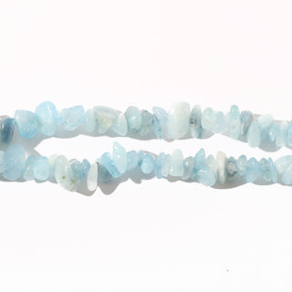 Aquamarine Chip Strands - 5mm to 8mm    from Stonebridge Imports