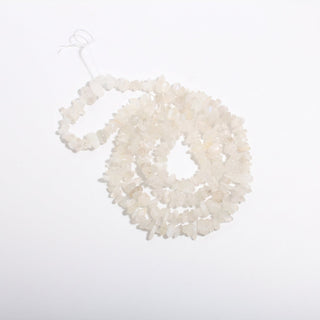 White Moonstone Bead Strand from The Rock Space