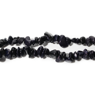 Blue Goldstone Bead Strand (Synthetic) from Stonebridge Imports