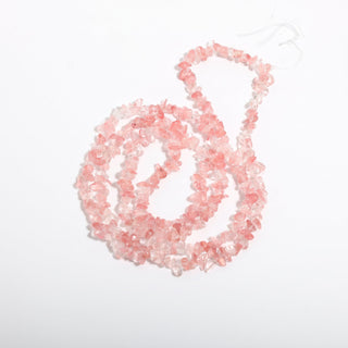 Cherry Quartz Bead Strand (Enhanced) from The Rock Space
