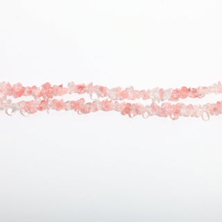 Cherry Quartz Bead Strand (Enhanced) from The Rock Space
