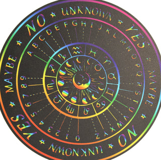 Rainbow Pendulum Divination Board    from The Rock Space