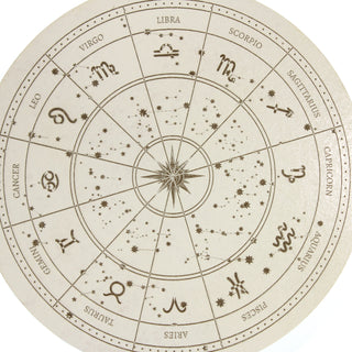 Zodiac Engraved Pendulum Divination Board    from The Rock Space