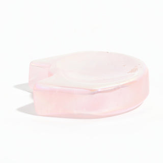 Rose Quartz Aura-Plated Cat Head Bowl from Stonebridge Imports