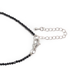 Black Tourmaline Bracelet - 2-3mm from Stonebridge Imports