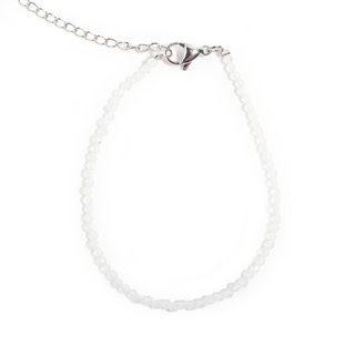 Clear Quartz Bracelet - 2-3mm from Stonebridge Imports