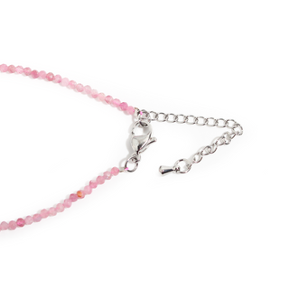 Pink Tourmaline Bracelet - 2-3mm from Stonebridge Imports