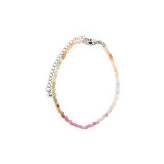 Watermelon Tourmaline Bracelet - 2-3mm from Stonebridge Imports