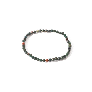 Bloodstone Round Bracelet 4mm   from The Rock Space