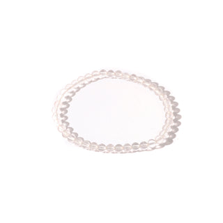 Clear Quartz Bead Bracelet 4mm   from Stonebridge Imports