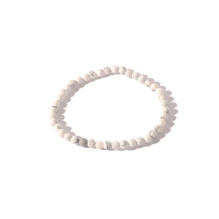 Howlite White Bead Bracelet from The Rock Space