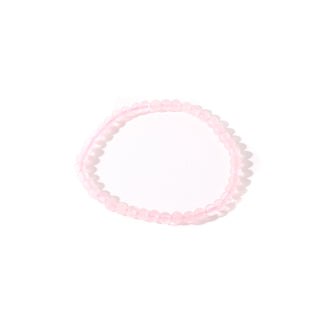 Rose Quartz Bead Bracelet