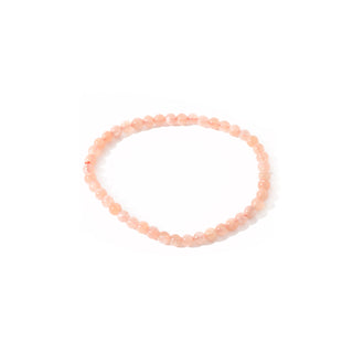 Sunstone Round Bracelet 4mm   from The Rock Space