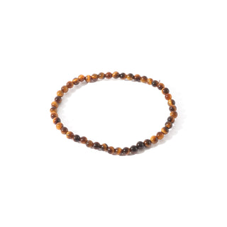 Gold Tiger's Eye Bead Bracelet 4mm   from The Rock Space