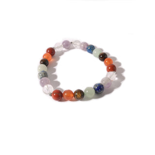 Chakra Stones Round Bracelet - 8mm    from The Rock Space