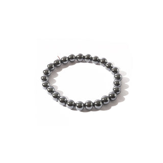 Hematite Bead Bracelet 8mm   from The Rock Space