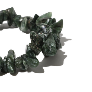 Seraphinite Chip Bead Bracelet    from Stonebridge Imports