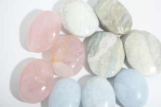 Calcite, Quartz, Agate Palm Stone OTT Bundle from Stonebridge Imports