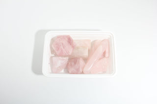 Rose Quartz Rough/Carving OTT Bundle #1 from Stonebridge Imports
