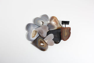 Agate Heart and Stand OTT Bundle from Stonebridge Imports