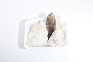Smoky, Clear Quartz Points and Cluster OTT Bundle from Stonebridge Imports