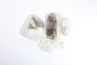 Smoky, Clear Quartz Points and Cluster OTT Bundle from Stonebridge Imports