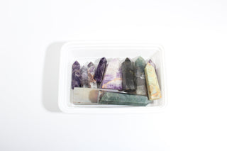 Amethyst, Fluorite, Green Moss Agate Tower OTT Bundle from The Rock Space