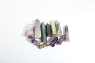 Amethyst, Fluorite, Green Moss Agate Tower OTT Bundle from The Rock Space