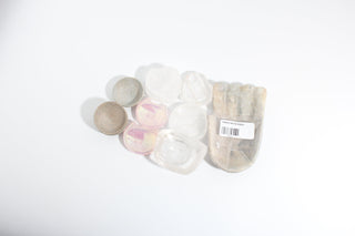 Soapstone, Clear Quartz, Electroplated Rose Quartz Bowl OTT Bundle (Enhanced) from Stonebridge Imports