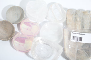 Soapstone, Clear Quartz, Electroplated Rose Quartz Bowl OTT Bundle (Enhanced) from Stonebridge Imports