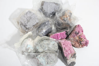 Cobaltoan Calcite, Larimar and Galena Specimen OTT Bundle from Stonebridge Imports