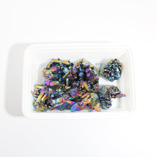 Titanium-Aura Quartz Cluster OTT Bundle (Enhanced) from The Rock Space