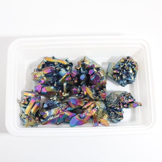 Titanium-Aura Quartz Cluster OTT Bundle (Enhanced) from The Rock Space