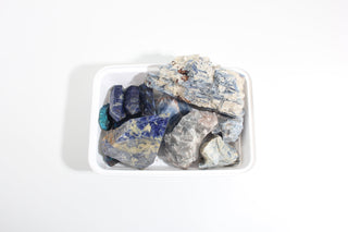Chalcopyrite, Sodalite, Kyanite Blue OTT Bundle (Enhanced) from The Rock Space